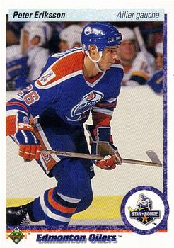 1990-91 Upper Deck French #145 Peter Eriksson Front