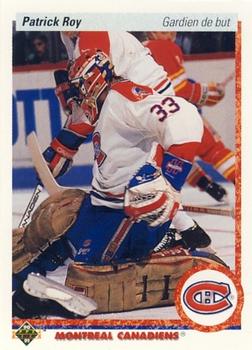 1990-91 Upper Deck French #153 Patrick Roy Front