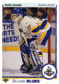 1990-91 Upper Deck French #175 Curtis Joseph Front