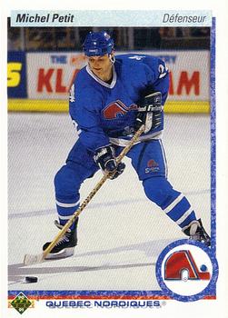 1990-91 Upper Deck French #181 Michel Petit Front
