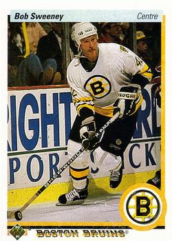 1990-91 Upper Deck French #198 Bob Sweeney Front