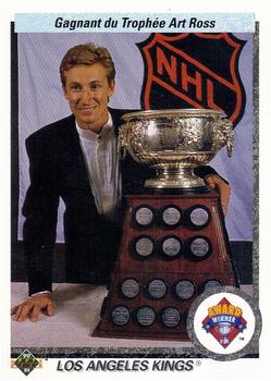 1990-91 Upper Deck French #205 Wayne Gretzky Front