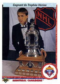 1990-91 Upper Deck French #207 Patrick Roy Front