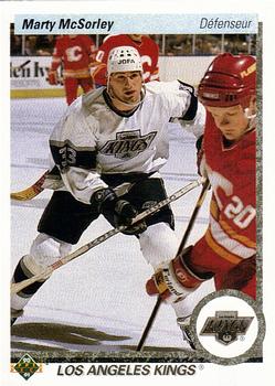 1990-91 Upper Deck French #212 Marty McSorley Front