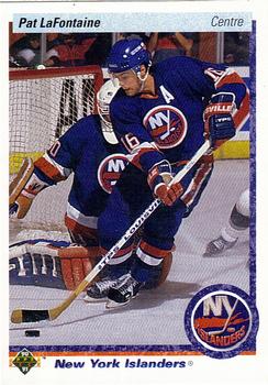 1990-91 Upper Deck French #246 Pat LaFontaine Front