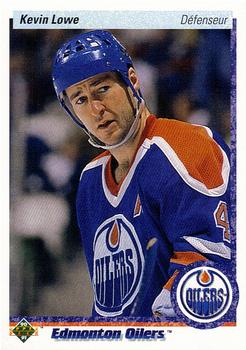 1990-91 Upper Deck French #262 Kevin Lowe Front