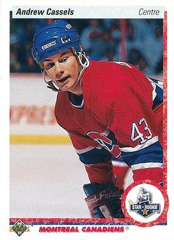 1990-91 Upper Deck French #265 Andrew Cassels Front