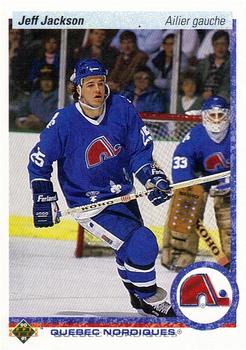 1990-91 Upper Deck French #291 Jeff Jackson Front