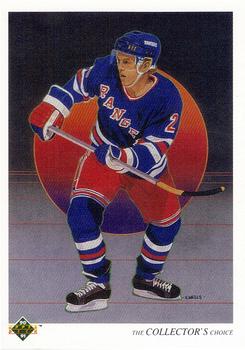 1990-91 Upper Deck French #315 Brian Leetch Front