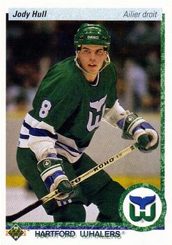 1990-91 Upper Deck French #322 Jody Hull Front