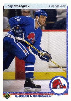 1990-91 Upper Deck French #340 Tony McKegney Front