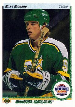 1990-91 Upper Deck French #346 Mike Modano Front