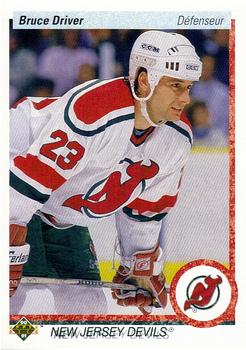1990-91 Upper Deck French #373 Bruce Driver Front