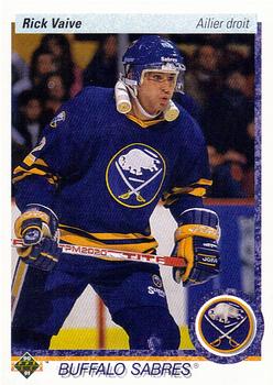 1990-91 Upper Deck French #376 Rick Vaive Front