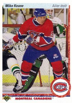1990-91 Upper Deck French #382 Mike Keane Front