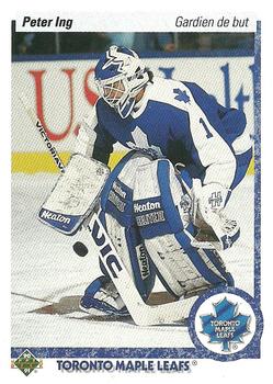 1990-91 Upper Deck French #432 Peter Ing Front