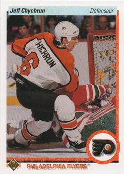 1990-91 Upper Deck French #446 Jeff Chychrun Front