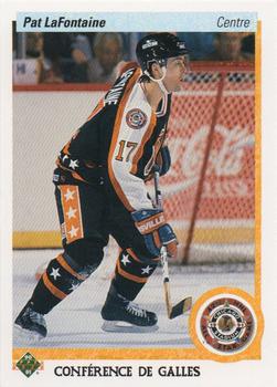 1990-91 Upper Deck French #479 Pat LaFontaine Front