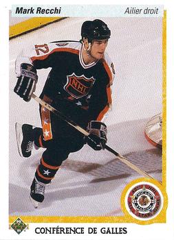 1990-91 Upper Deck French #487 Mark Recchi Front
