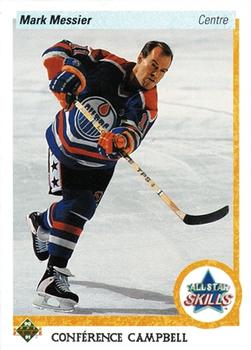1990-91 Upper Deck French #494 Mark Messier Front