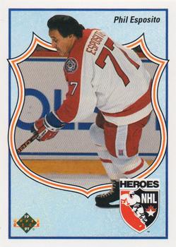 1990-91 Upper Deck French #510 Phil Esposito Front