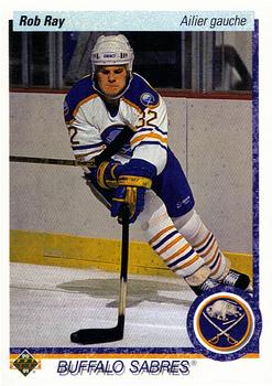 1990-91 Upper Deck French #516 Rob Ray Front