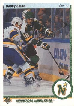 1990-91 Upper Deck French #406 Bobby Smith Front