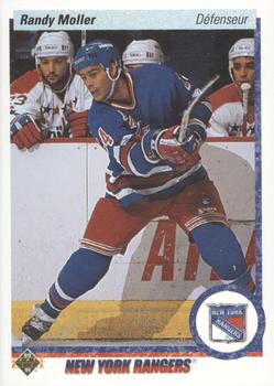 1990-91 Upper Deck French #418 Randy Moller Front