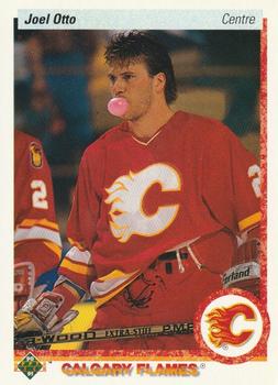 1990-91 Upper Deck French #141 Joel Otto Front