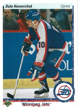 1990-91 Upper Deck French #53 Dale Hawerchuk Front