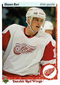 1990-91 Upper Deck French #111 Shawn Burr Front