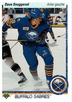 1990-91 Upper Deck French #189 Dave Snuggerud Front