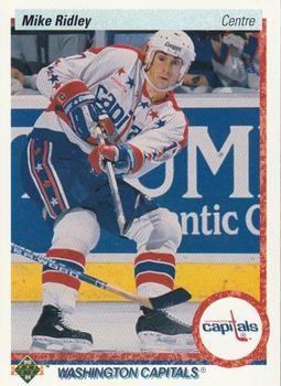 1990-91 Upper Deck French #97 Mike Ridley Front