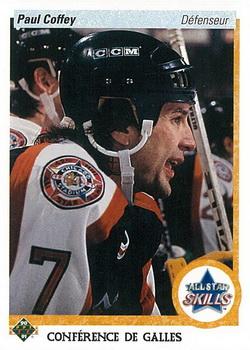 1990-91 Upper Deck French #498 Paul Coffey Front