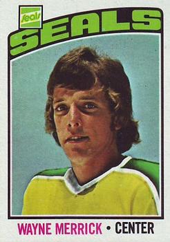 1976-77 Topps #18 Wayne Merrick Front