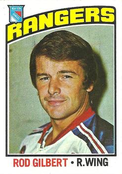 1976-77 Topps #90 Rod Gilbert Front