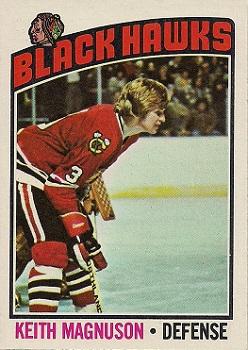 1976-77 Topps #125 Keith Magnuson Front