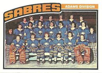 1976-77 Topps #134 Buffalo Sabres Front