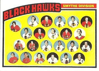 1976-77 Topps #136 Chicago Blackhawks Front