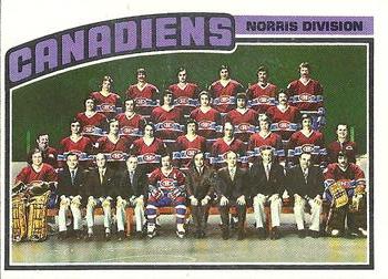 1976-77 Topps #141 Montreal Canadiens Front