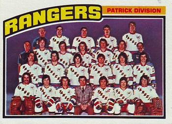 1976-77 Topps #143 New York Rangers Front