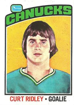 1976-77 Topps #197 Curt Ridley Front