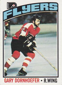 1976-77 Topps #256 Gary Dornhoefer Front