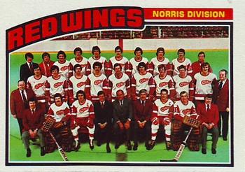 1976-77 Topps #137 Detroit Red Wings Front