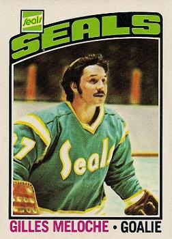 1976-77 Topps #36 Gilles Meloche Front