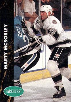 1991-92 Parkhurst French #69 Marty McSorley Front