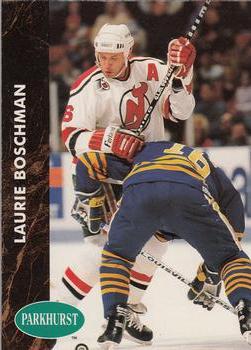 1991-92 Parkhurst French #316 Laurie Boschman Front