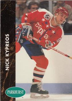 1991-92 Parkhurst French #411 Nick Kypreos Front