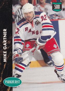 1991-92 Parkhurst French #430 Mike Gartner Front