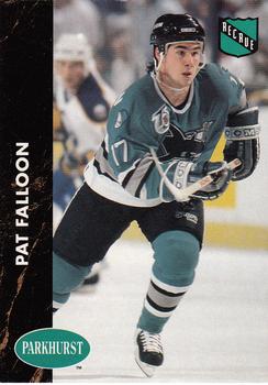 1991-92 Parkhurst French #160 Pat Falloon Front